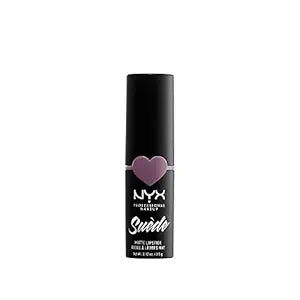 Nyx Professional Makeup Labial en barra mate suede matte lipstick, nyx, tono violet smoke